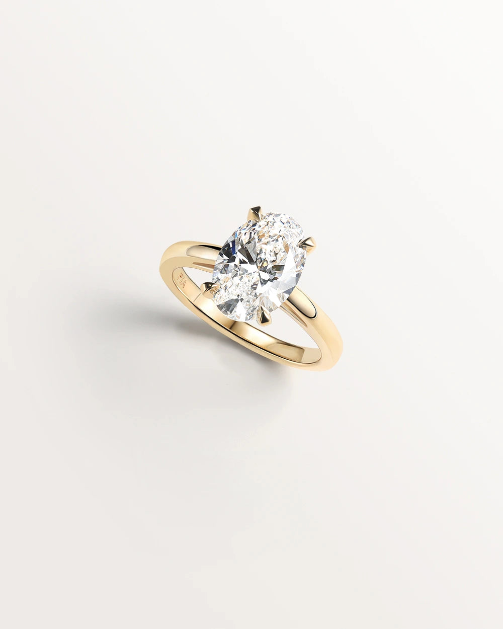 Bague Victoire 3 carats or jaune