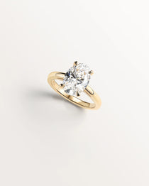 Bague Victoire 3 carats or jaune
