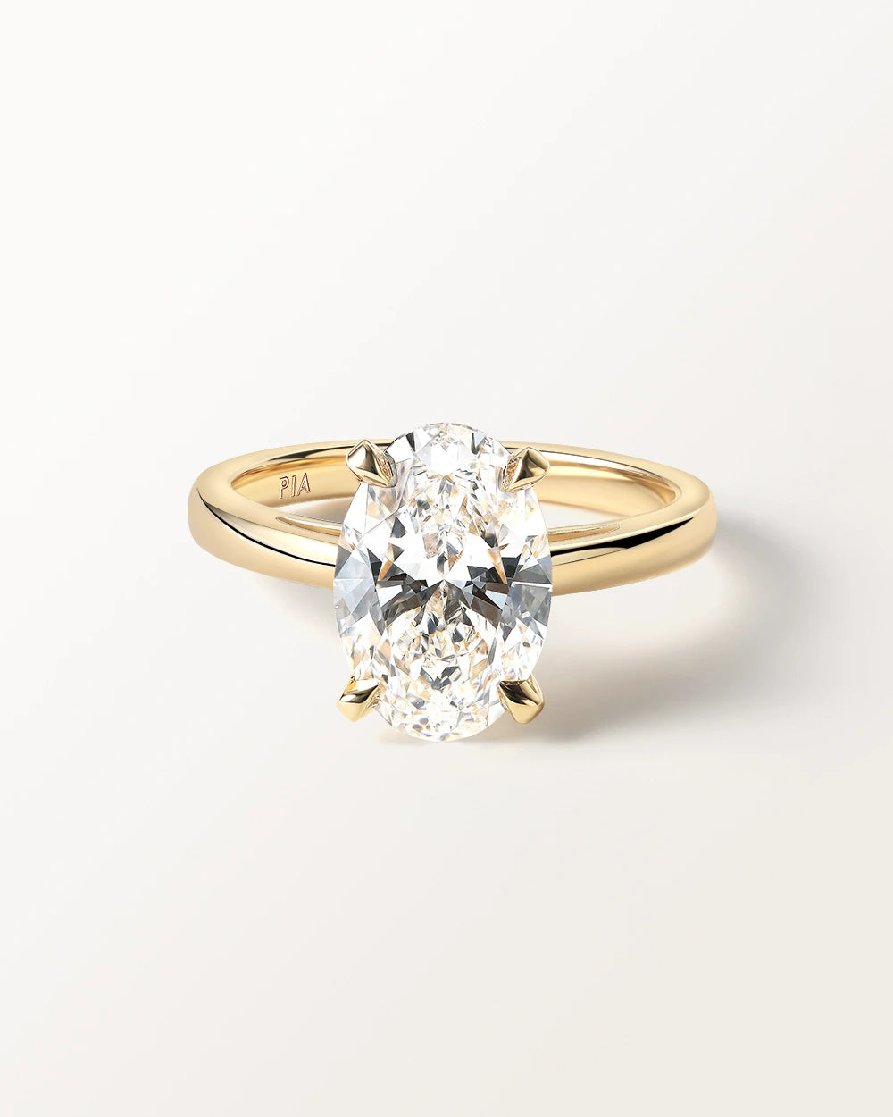 Bague Victoire 3 carats en Or Jaune