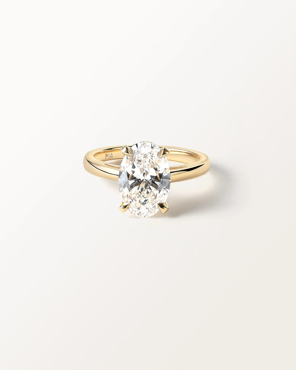Bague Victoire 3 carats or jaune