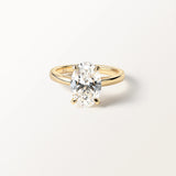 Bague Victoire 3 carats or jaune