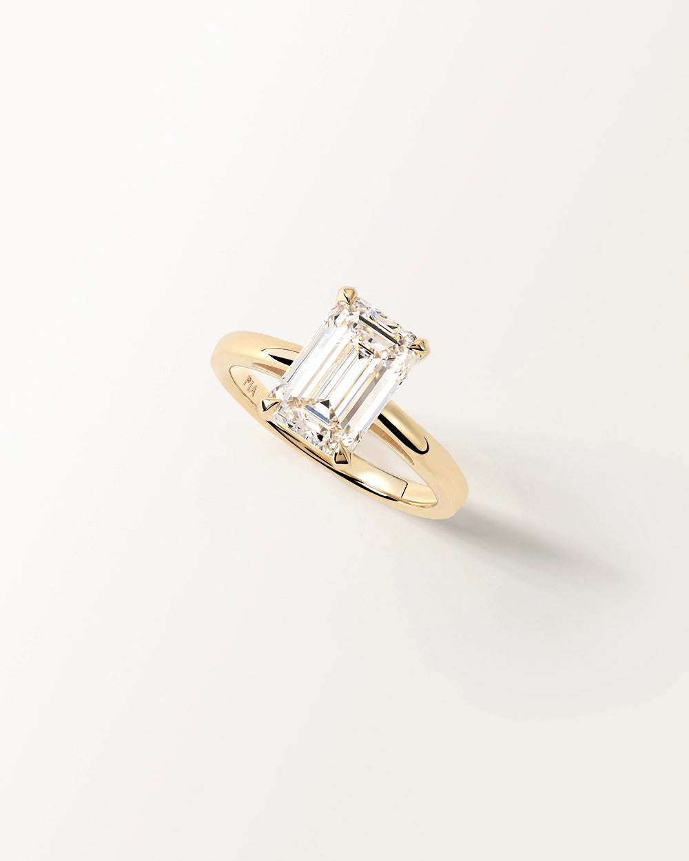 Bague Eleonore 3 carats en or jaune