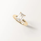 Bague Eleonore 3 carats en or jaune