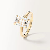 Bague Eleonore 3 carats en or jaune