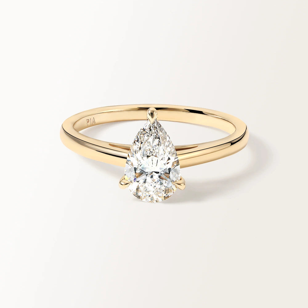 Bague Gaia 1 carat en Or Jaune