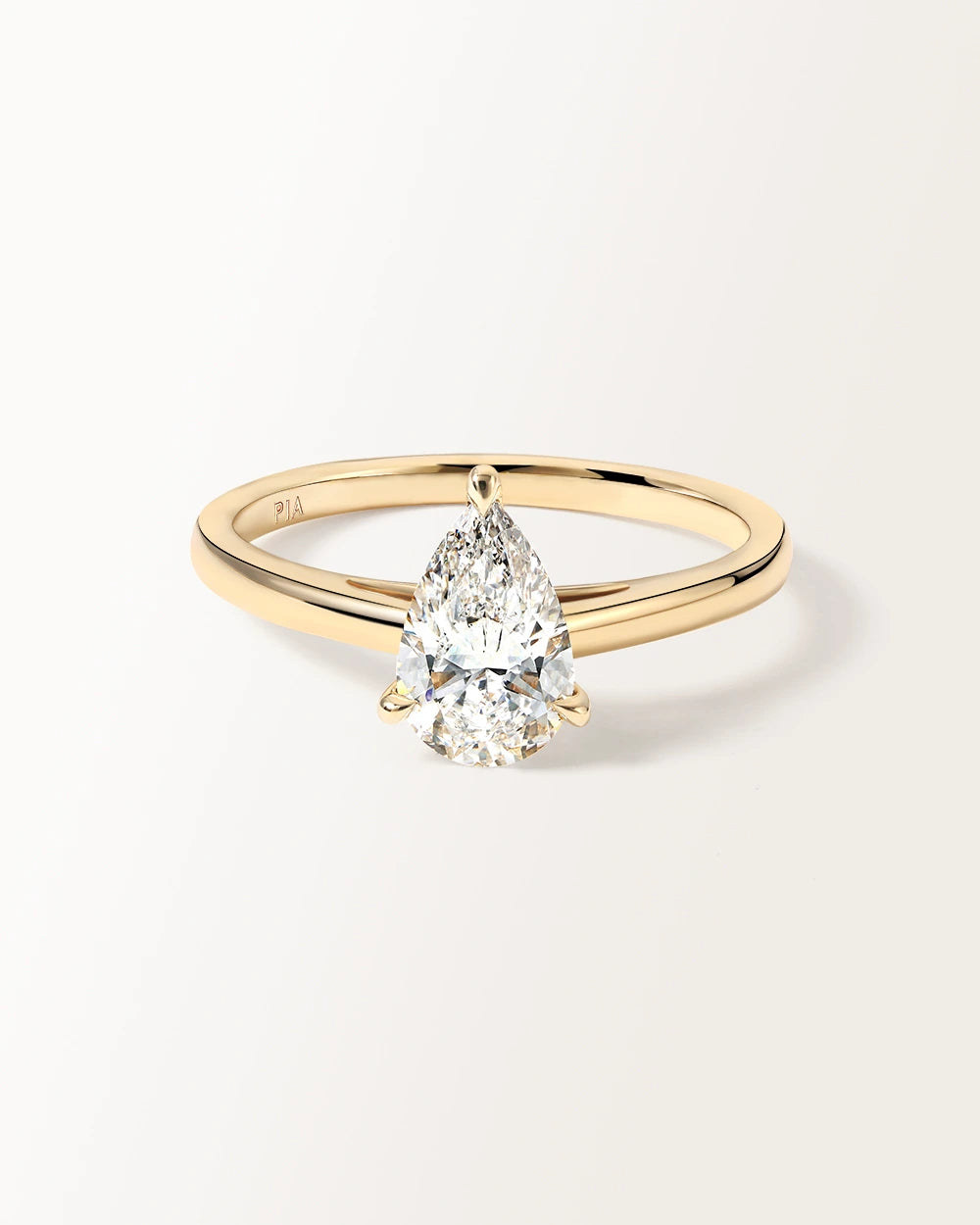 Bague Gaia 1 carat en Or Jaune
