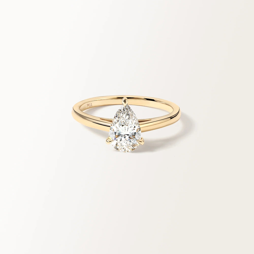 Bague Gaia 1 carat en or jaune