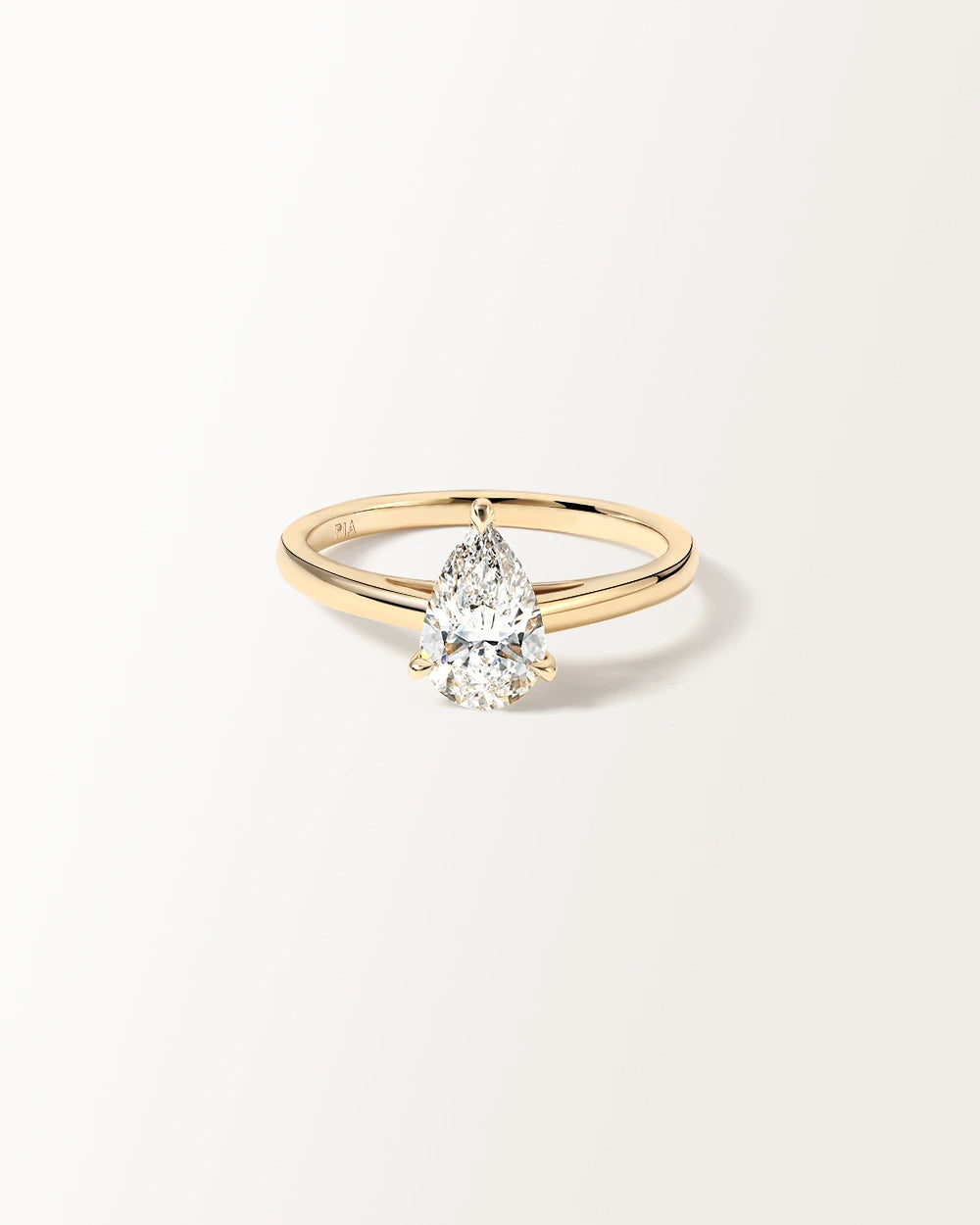 Bague Gaia 1 carat en or jaune