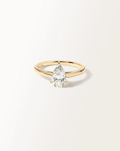 Bague Gaia 1 carat en or jaune