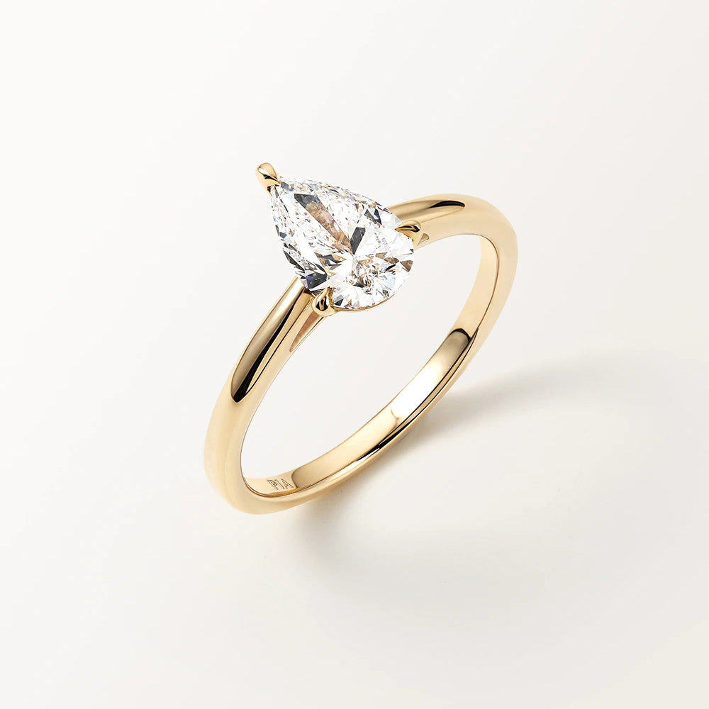 Bague Gaia 1 carat en Or Jaune