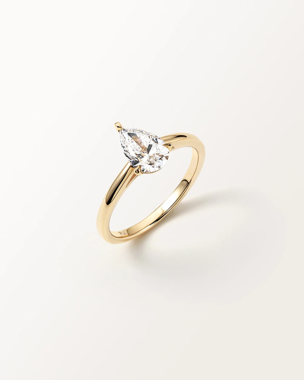 Bague Gaia 1 carat en or jaune