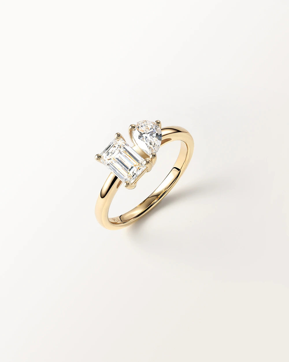 Bague Aria 1.50 carats en or jaune