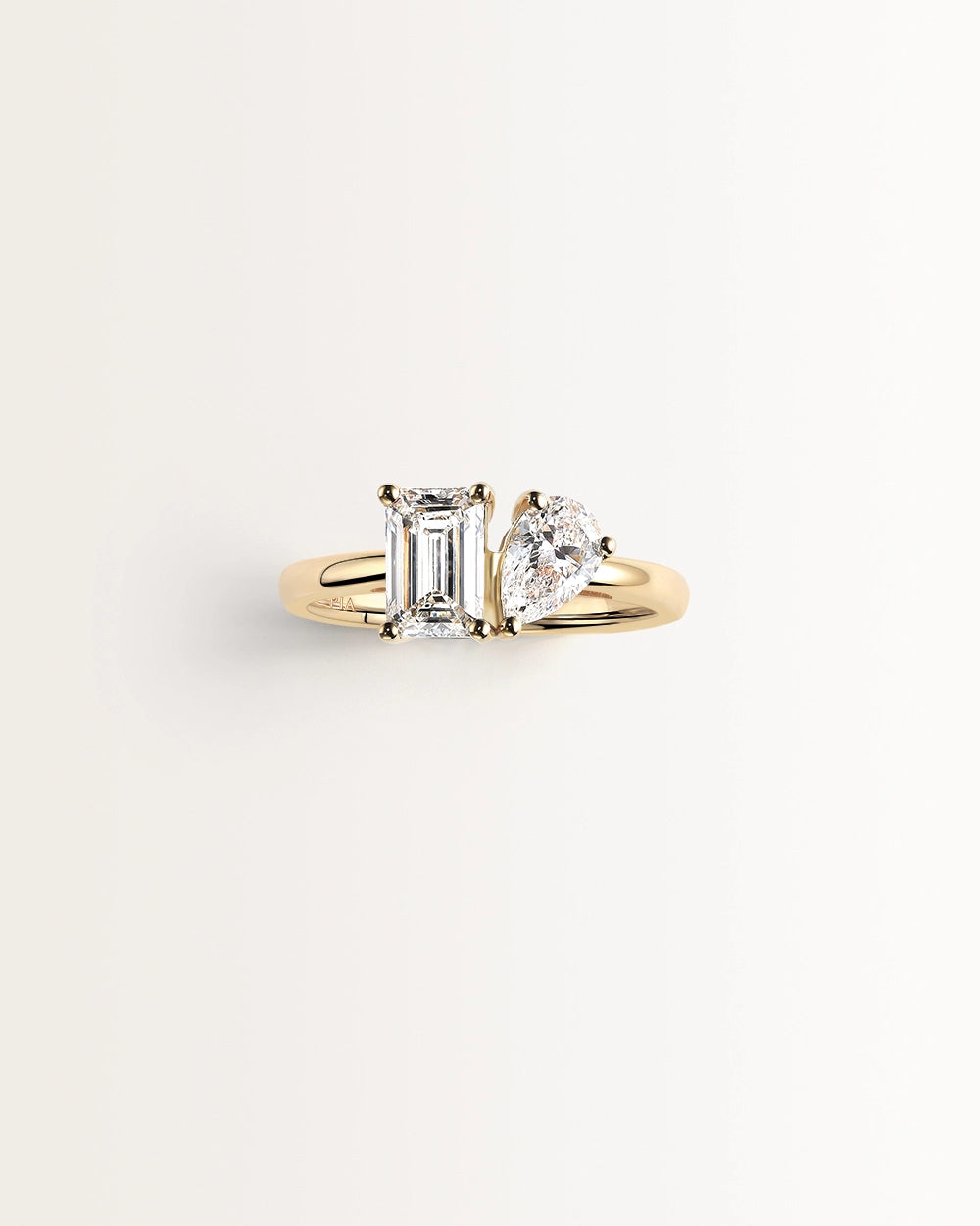 Bague Aria 1.50 carats en or jaune