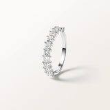 Bague Iris 1 carat en or blanc