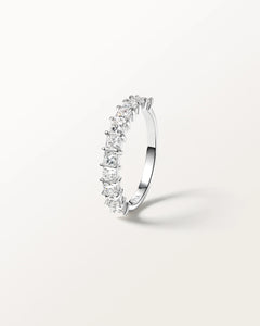 Bague Iris 1 carat en or blanc