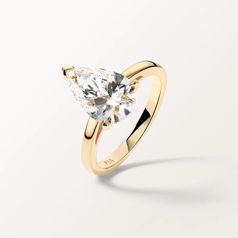 Bague Gaia 3 carats en Or Jaune