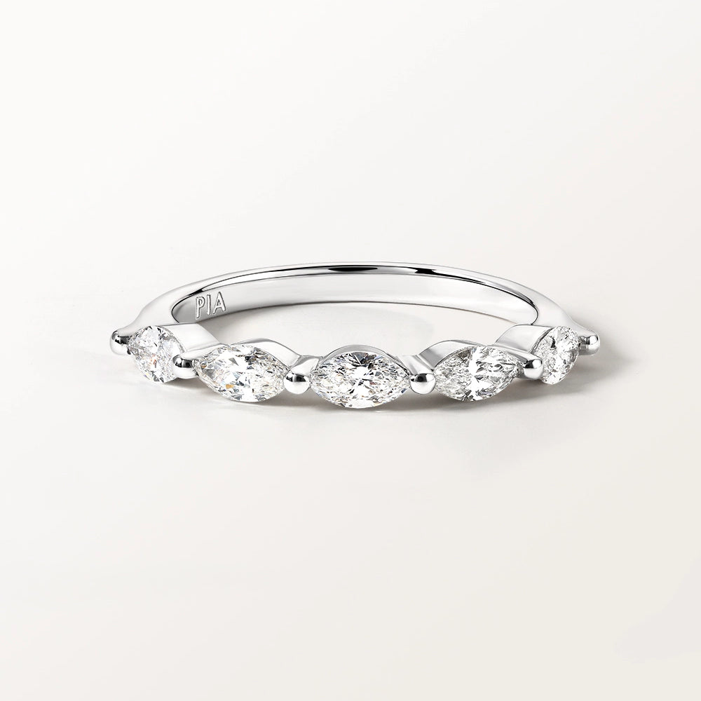 Bague Jade 0.65 carat en or blanc