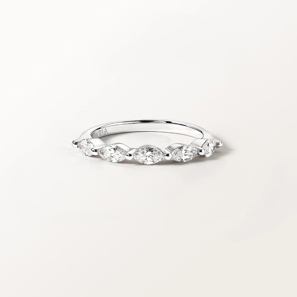 Bague Jade 0.65 carat en or blanc