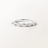 Bague Jade 0.65 carat en or blanc