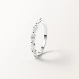Bague Jade 0.65 carat en or blanc