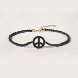 Bracelet Peace en or jaune 