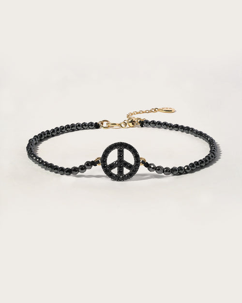 Bracelet Peace en or jaune 