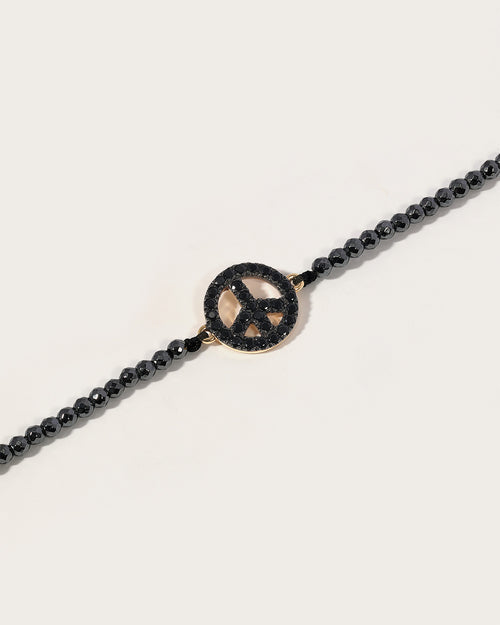 Bracelet Peace en or jaune 