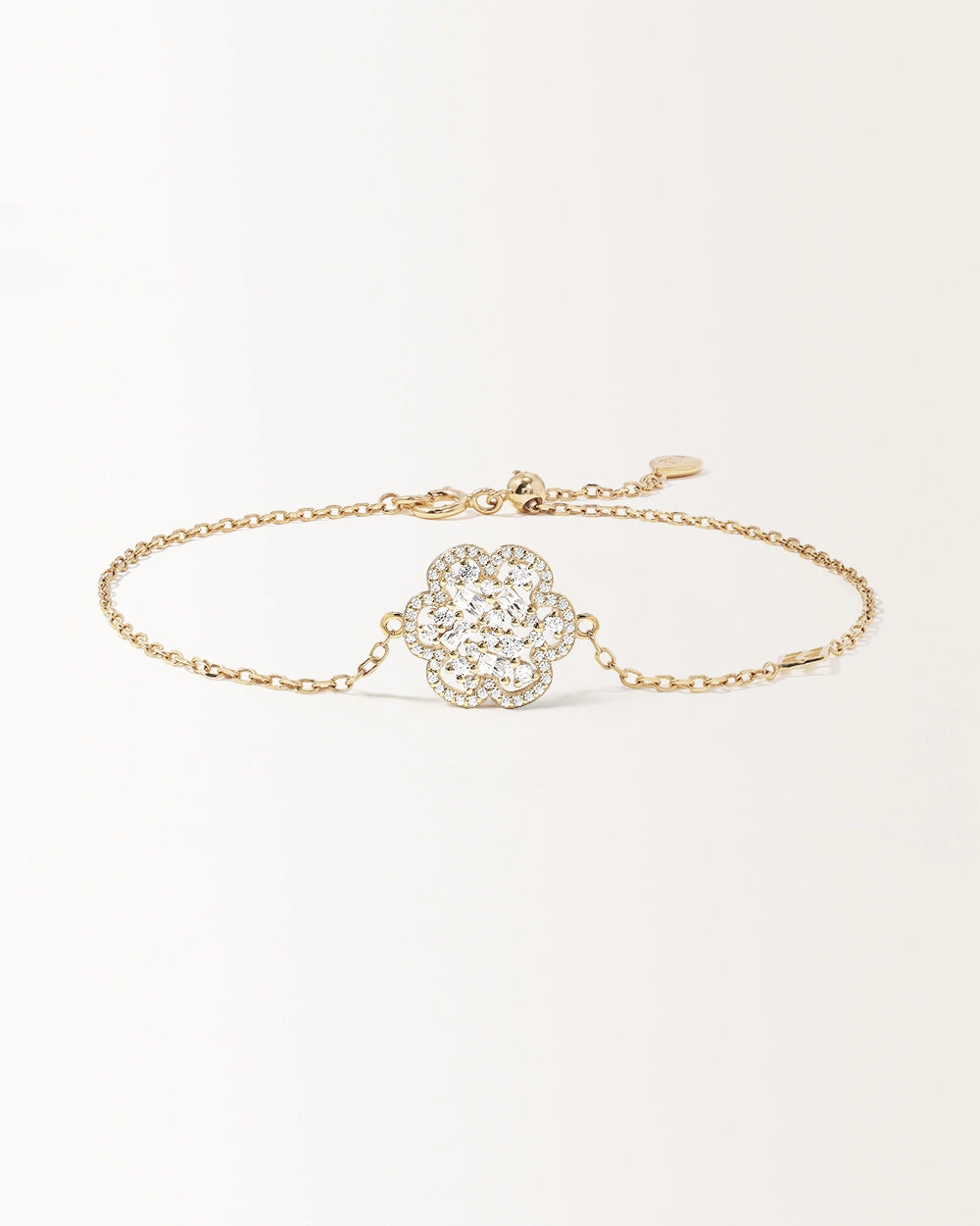 Bracelet Flora en or jaune 