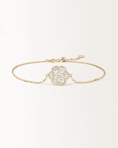 Bracelet Flora en or jaune 