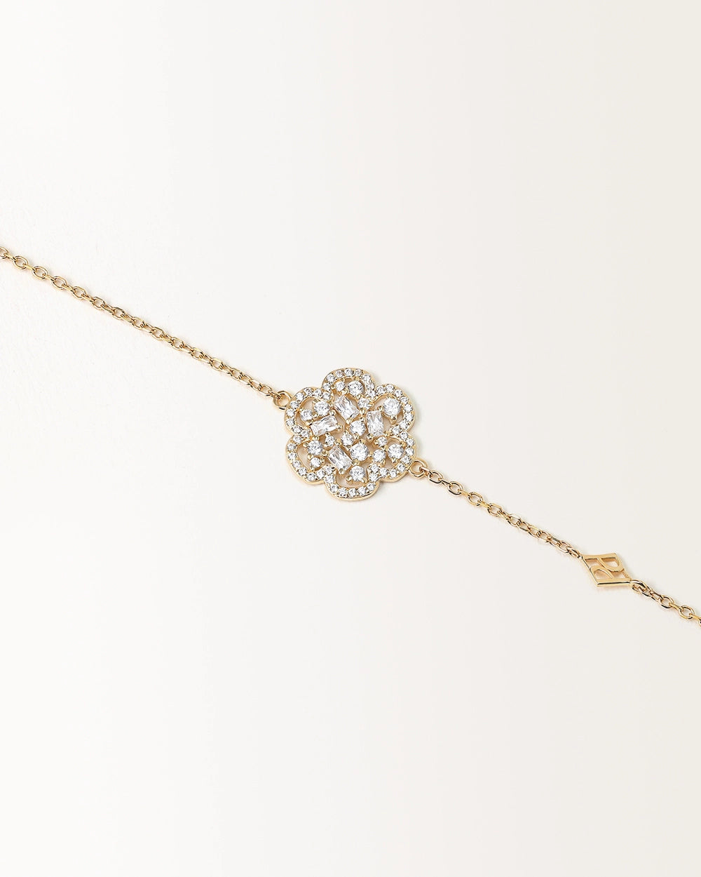 Bracelet Flora en or jaune 
