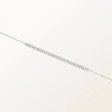 Bracelet Rivière 1 carat en or blanc et diamant de synthèse