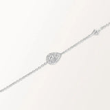 Bracelet Bagatelle 0.25 carat en or blanc et diamant de synthèse 