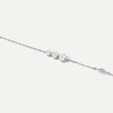 Bracelet Trois en Or blanc