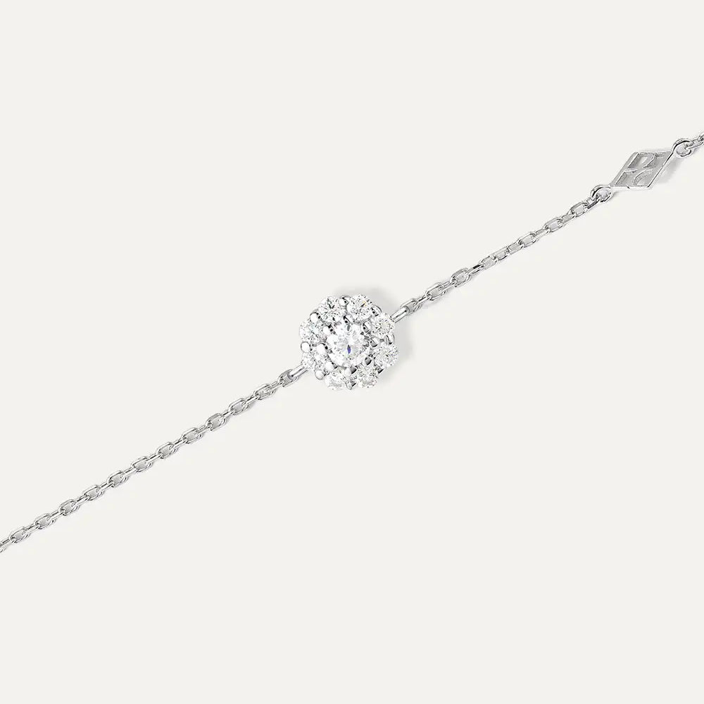 Bracelet Julia en or blanc