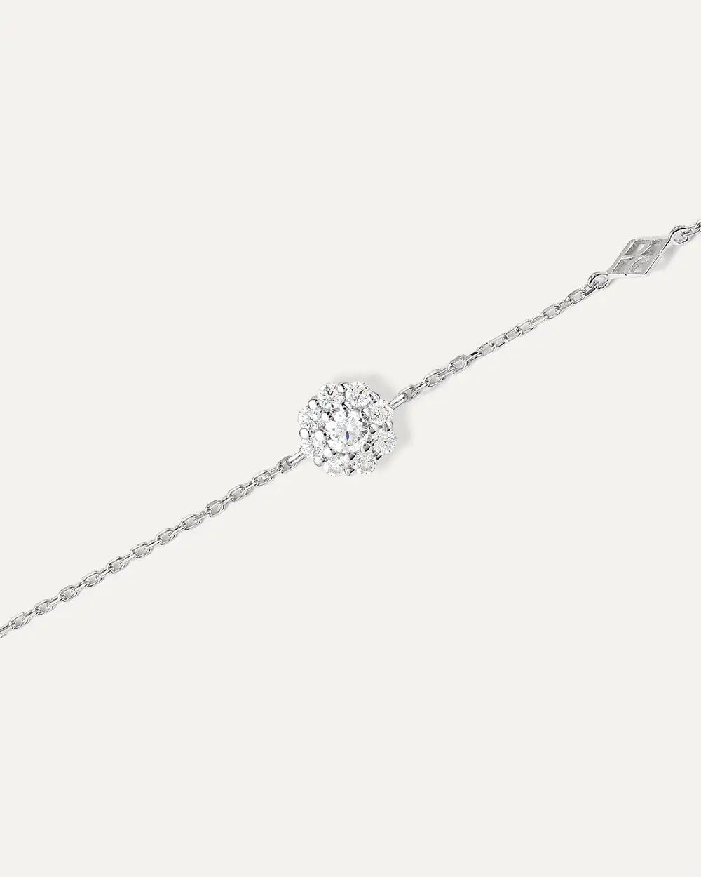 Bracelet Julia en or blanc