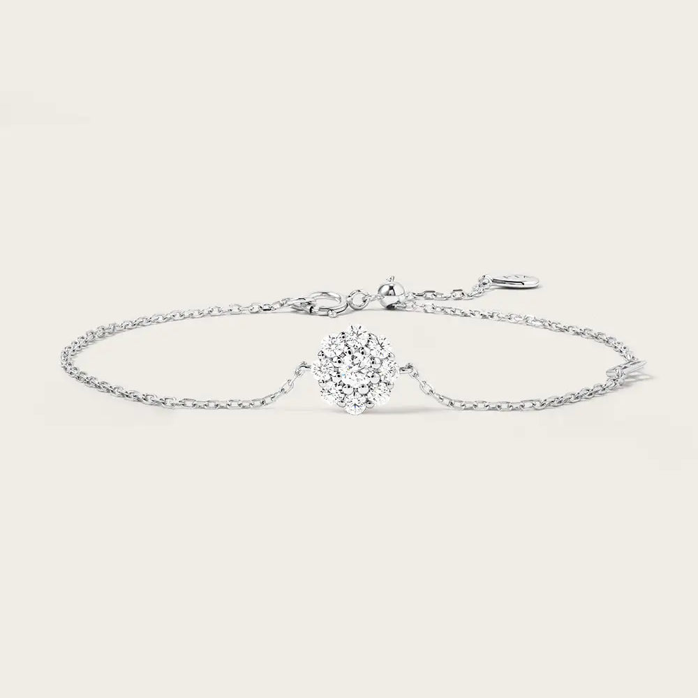 Bracelet Julia en or blanc