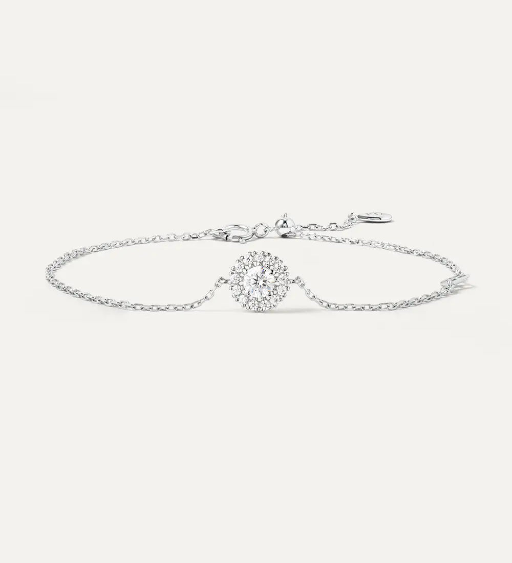 Bracelet Céleste en Or Blanc