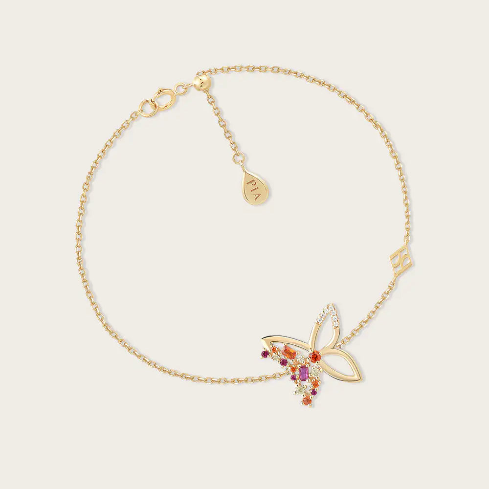 Bracelet Lila Rosée en Or Jaune
