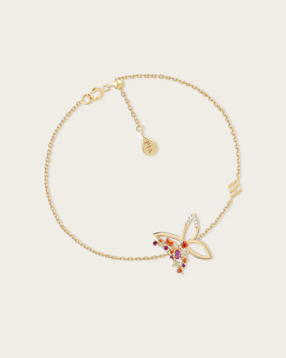 Bracelet Lila Rosée en Or Jaune