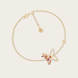 Bracelet Lila Rosée en Or Jaune