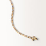 Bracelet Elya 1.79 carats en Or Jaune et diamant de synthèse