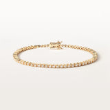 Bracelet Alba 1.02 carats en Or Jaune et diamant de synthèse
