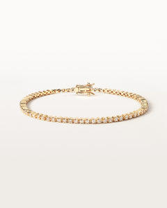 Bracelet Alba 1.02 carats en Or Jaune et diamant de synthèse