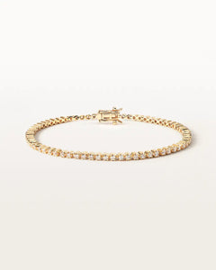 Bracelet Alba 1.02 carats en Or Jaune et diamant de synthèse