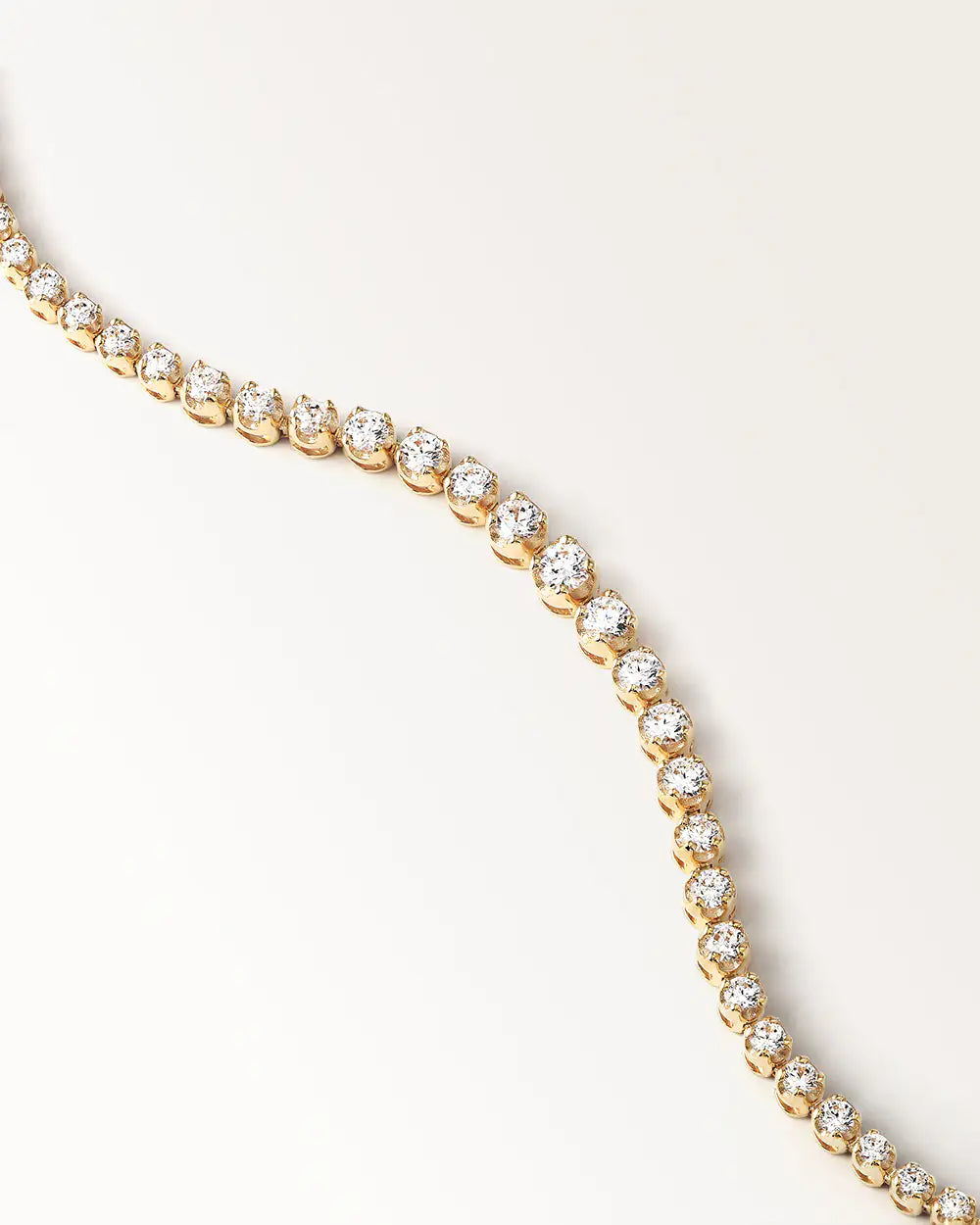Bracelet Alba 1.02 carats en Or Jaune et diamant de synthèse