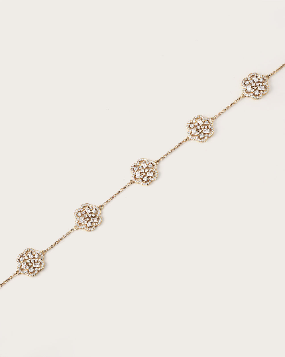 Bracelet Baby Flora Or Jaune