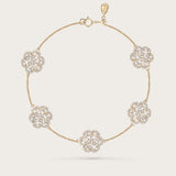 Bracelet Baby Flora Or Jaune