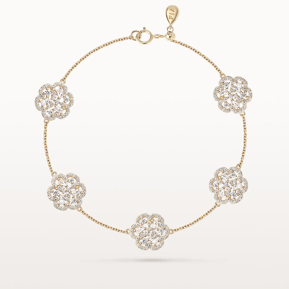 Bracelet Baby Flora en Or Jaune 