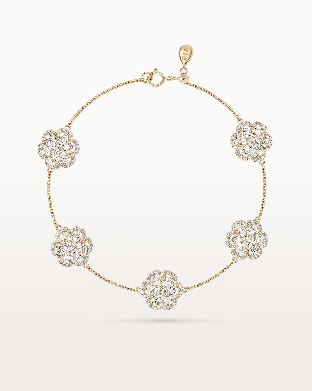Bracelet Baby Flora en Or Jaune 