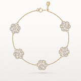 Bracelet Baby Flora en Or Jaune 